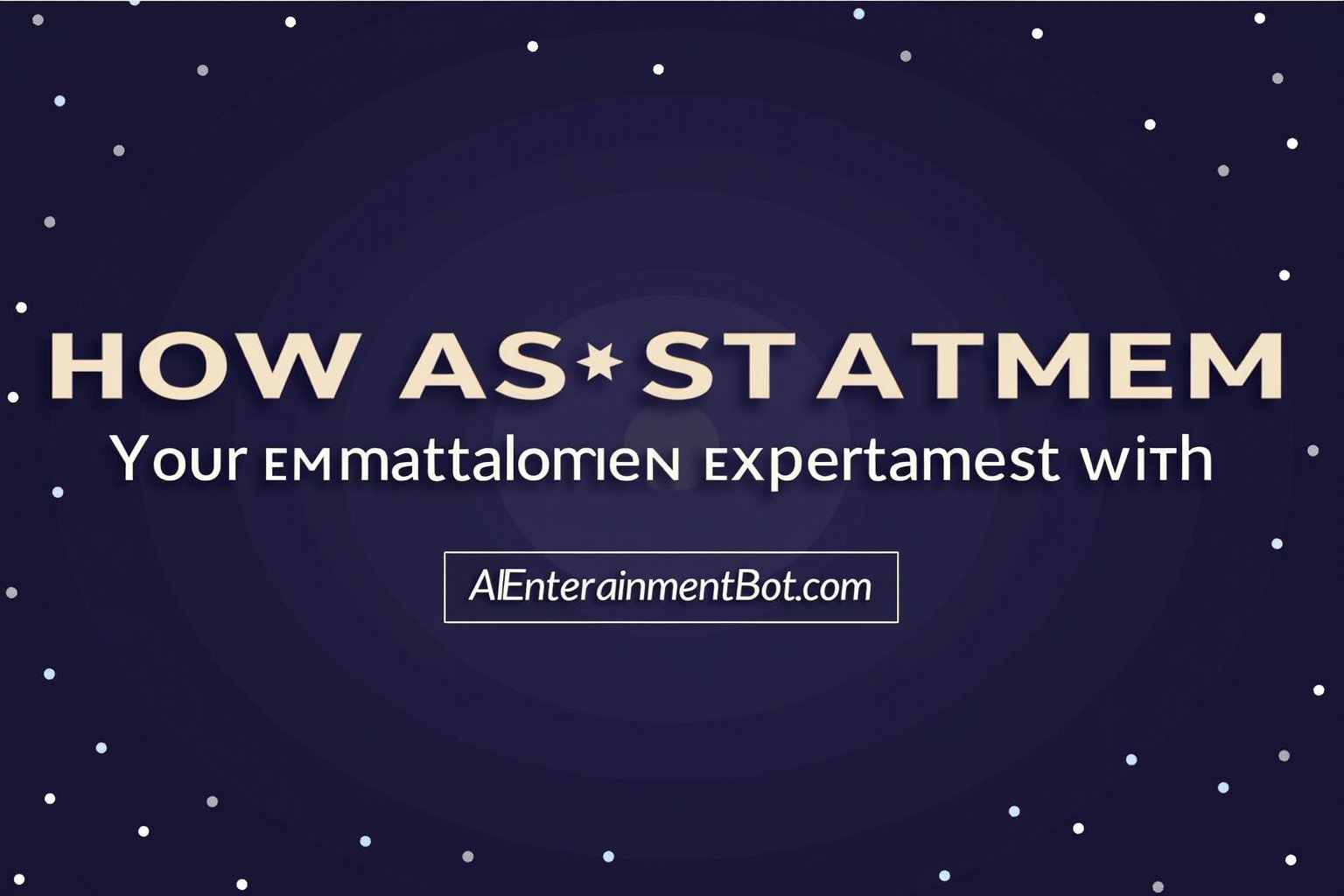 Elevate Your Entertainment Experience with AIEntertainmentBot.com
